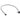 Flexible eau froide pour bidet Neo PLUS - 24''